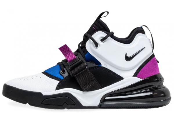 Nike Air Force 270 GS White Lyon Blue Berry