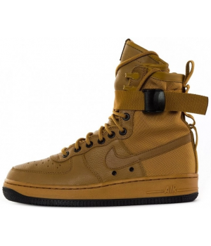 Кроссовки мужские Nike Air Force 1 High SF AF1 Beige