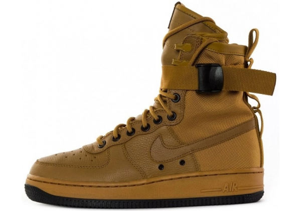 Кроссовки мужские Nike Air Force 1 High SF AF1 Beige