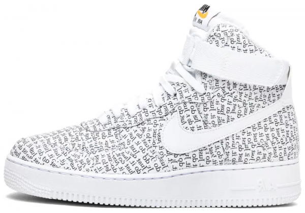 Nike Air Force 1 High Just Do It Pack White W