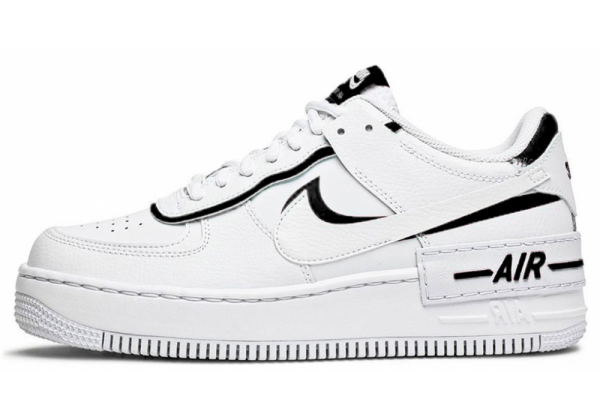 Nike Air Force 1 Shadow White Black
