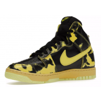 Кроссовки Nike Dunk High 1985 SP Yellow Acid Wash