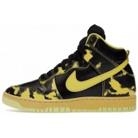 Кроссовки Nike Dunk High 1985 SP Yellow Acid Wash