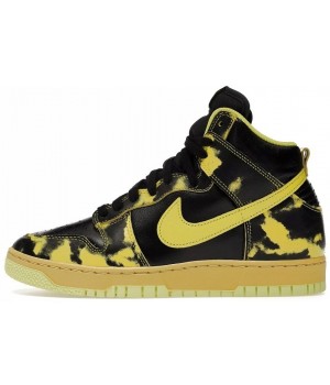 Кроссовки Nike Dunk High 1985 SP Yellow Acid Wash