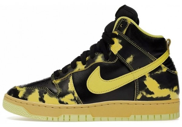 Кроссовки Nike Dunk High 1985 SP Yellow Acid Wash