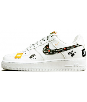Кроссовки Nike Air Force 1 07 Just Do It Premium White