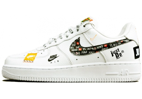 Кроссовки Nike Air Force 1 07 Just Do It Premium White