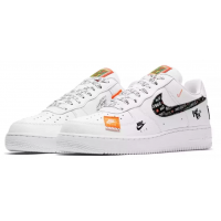 Кроссовки Nike Air Force 1 07 Just Do It Premium White