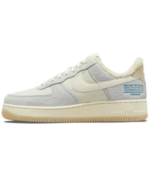 Nike Air Force 1 Low '07 LV8 Sherpa Photon Dust с мехом