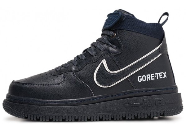 Кроссовки Nike Air Force 1 Gore Tex Dark Blue