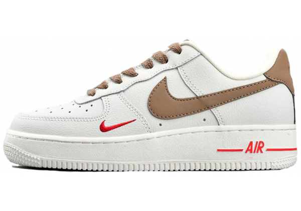 Nike Air Force 1 LV8 White Grey с мехом