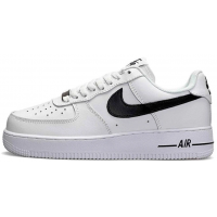 Кроссовки Nike Air Force 1 '07 White Black зимние
