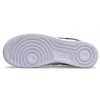 Кроссовки Nike Air Force 1 '07 White Black зимние