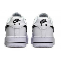 Кроссовки Nike Air Force 1 '07 White Black зимние