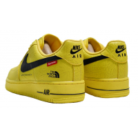 Nike Air Force 1 '07 x Supreme The North Face Yellow