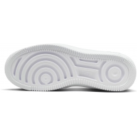 Мужские кроссовки Nike Air Force бежево-белые с серым