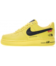 Nike Air Force 1 '07 x Supreme The North Face Yellow