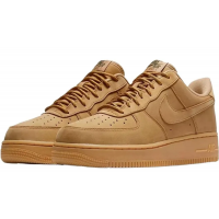 Мужские кроссовки Nike Air Force бежевые