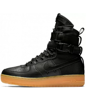 Nike кроссовки Air Force 1 High SF AF1 Black