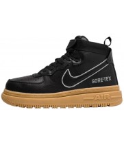 Кроссовки Nike Air Force 1 Gore Tex Black Beige