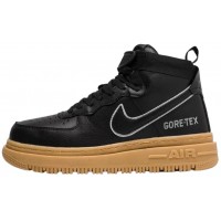 Кроссовки Nike Air Force 1 Gore Tex Black Beige
