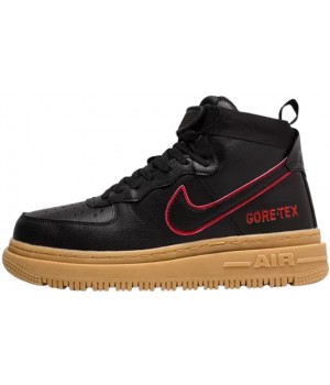 Nike Air Force 1 Gore Tex Black Red Plus
