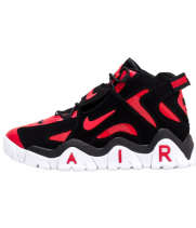 Кроссовки Nike мужские Air Barrage Mid черные с красным