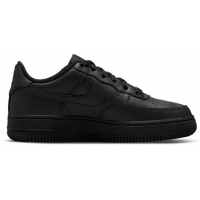 Кроссовки Nike Air Force 1 Low All Black с мехом