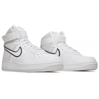 Nike Air Force 1 High White Vast Grey Black