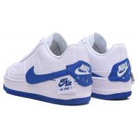 Кроссовки Nike Air Force 1 Low Jester белые с синим