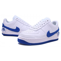 Кроссовки Nike Air Force 1 Low Jester белые с синим