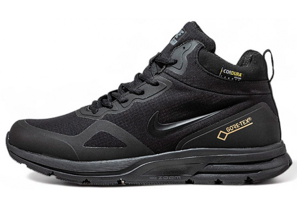 Кроссовки Nike Air Force Gore Tex Black Yellow
