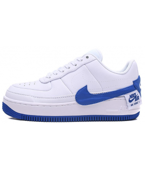 Кроссовки Nike Air Force 1 Low Jester белые с синим