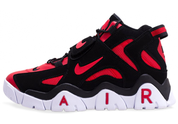 Кроссовки Nike Air Barrage Mid Qs Black Red