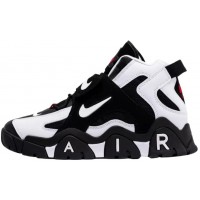 Nike Air Barrage Mid Qs Black White Red
