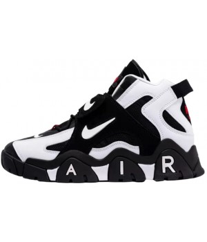 Nike Air Barrage Mid Qs Black White Red
