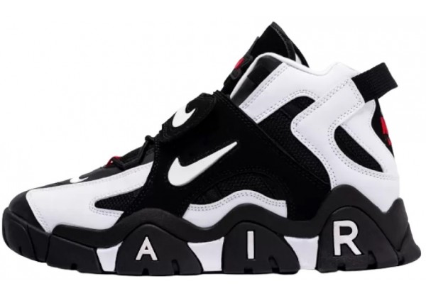 Nike Air Barrage Mid Qs Black White Red