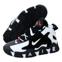 Nike Air Barrage Mid Qs Black White Red