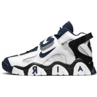 Nike Air Barrage Mid White Navy