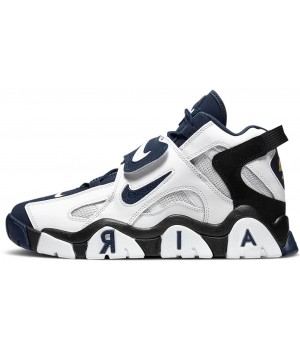 Nike Air Barrage Mid White Navy