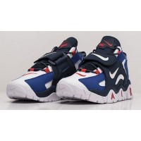 Кроссовки Nike Air Barrage Mid QS White Red Blue