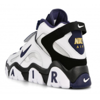 Nike Air Barrage Mid White Navy