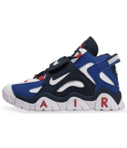 Кроссовки Nike Air Barrage Mid QS White Red Blue