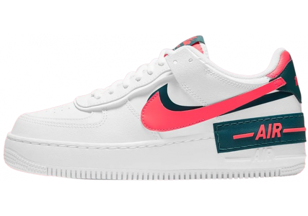 Nike Air Force 1 Shadow White Red