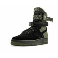 Кроссовки Nike Air Force 1 High SF Black Green