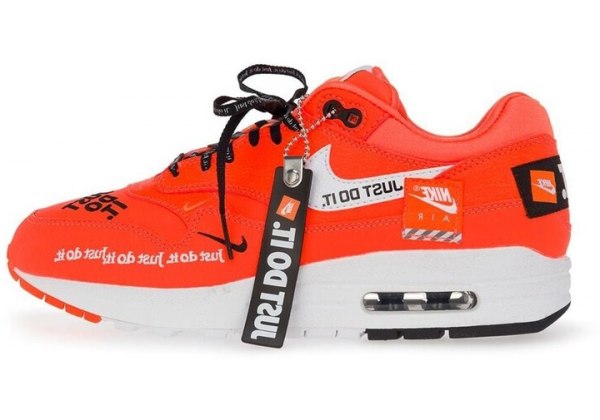 Кроссовки Nike Air Max 1 Lux Just Do It Pack оранжевые