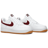 Кроссовки Nike Air Force 1 Low React White Burgundy