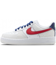 Кроссовки Nike Air Force 1 '07 Low White Red Grey