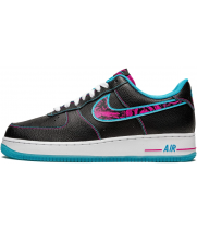 Nike Air Force 1 Low Miami Nights Black