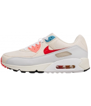 Кроссовки Nike Air Max 1 Leather White Red